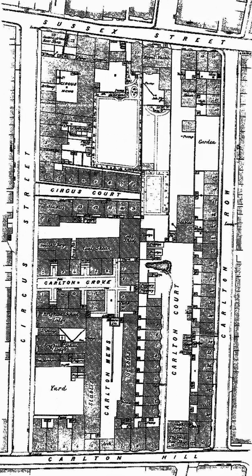 Circus Street map